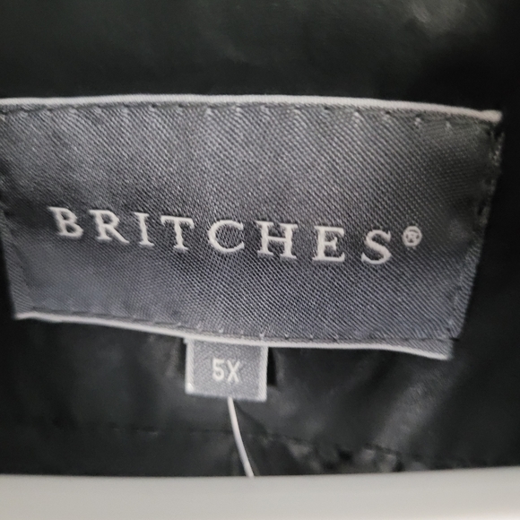 BRITCHES | coated cotton-nylon lined lightweight zip utility pocket jacket - Picture 4 of 7